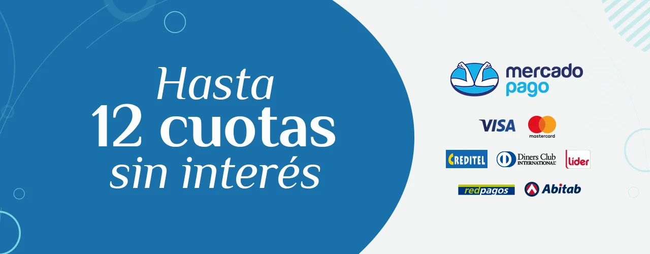 Hasta 12 cuotas sin interés